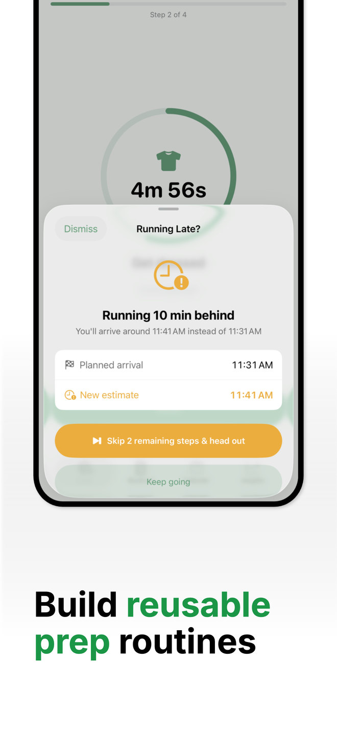 PrepClock current App Store screen 3