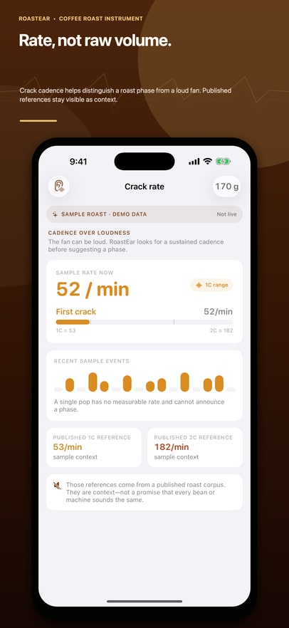 RoastEar current App Store screen 2