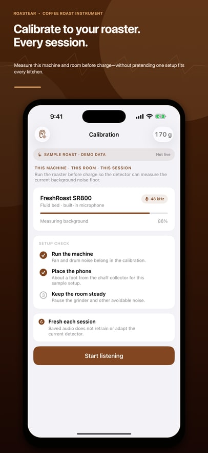 RoastEar current App Store screen 3