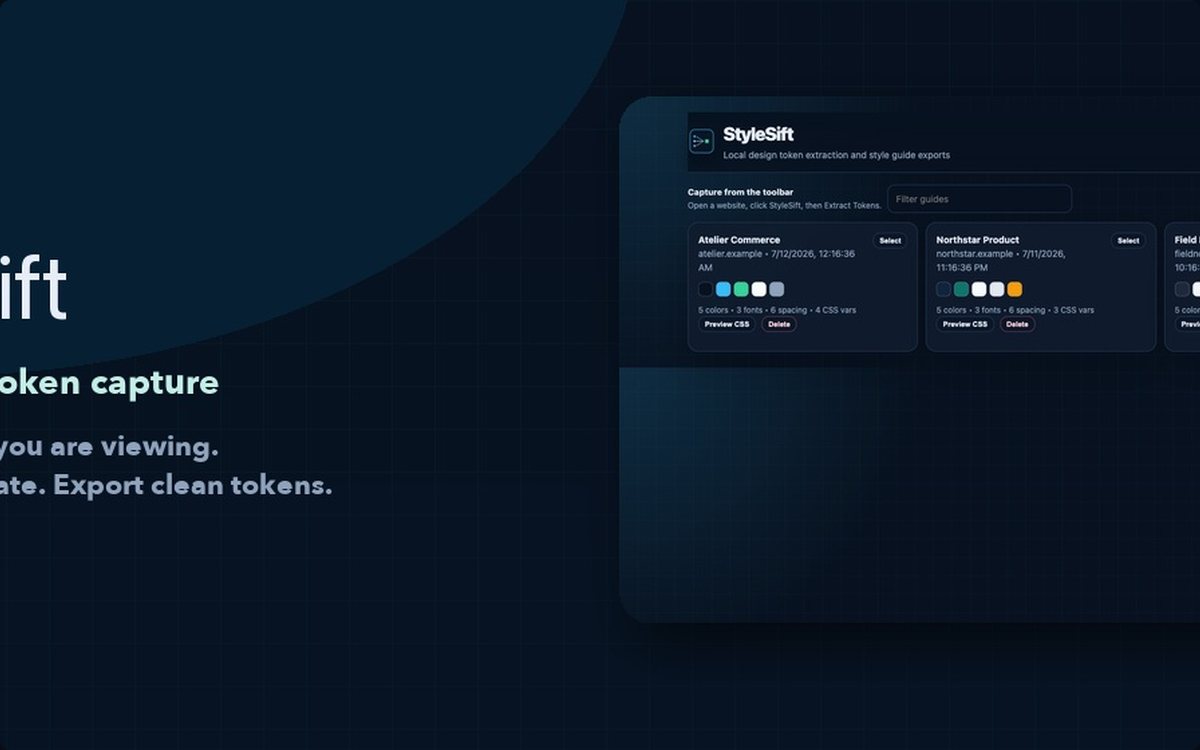 StyleSift, screen 2
